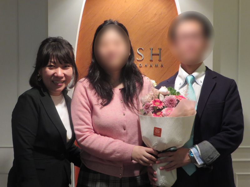 9ヶ月でご成婚 40歳 会社員 Aさん 29歳 会社員 Hさん 結婚相談所ウィッシュ 東京 横浜