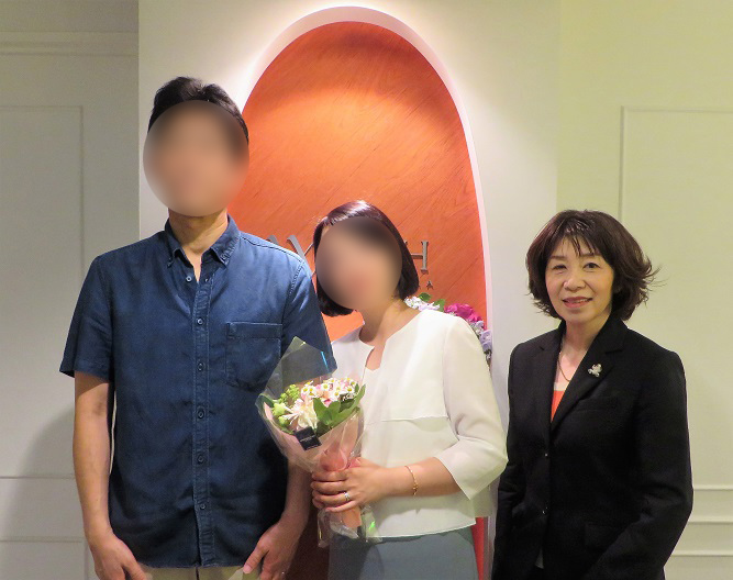 3ヶ月でご成婚 48歳 公務員 年収700万円 ｎさん 35歳 会社員 ｉさん 結婚相談所ウィッシュ 東京 横浜